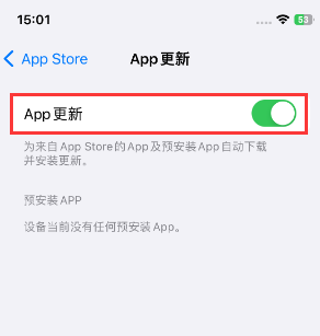 蚌山苹果15维修中心如何让iPhone15APP自动更新